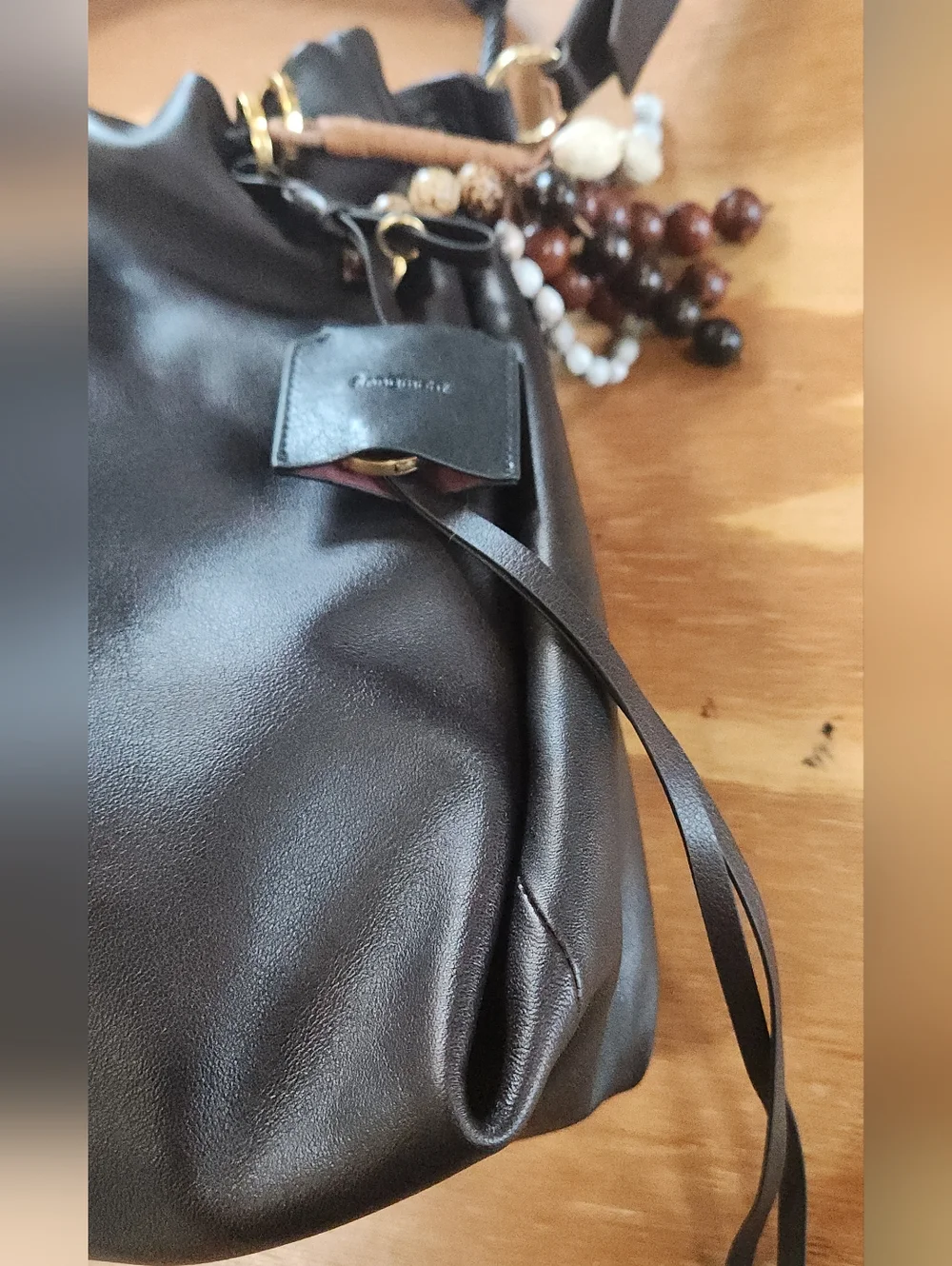 Songmont Gather Bag In Ebony Sz Medium - Picture 6 of 14